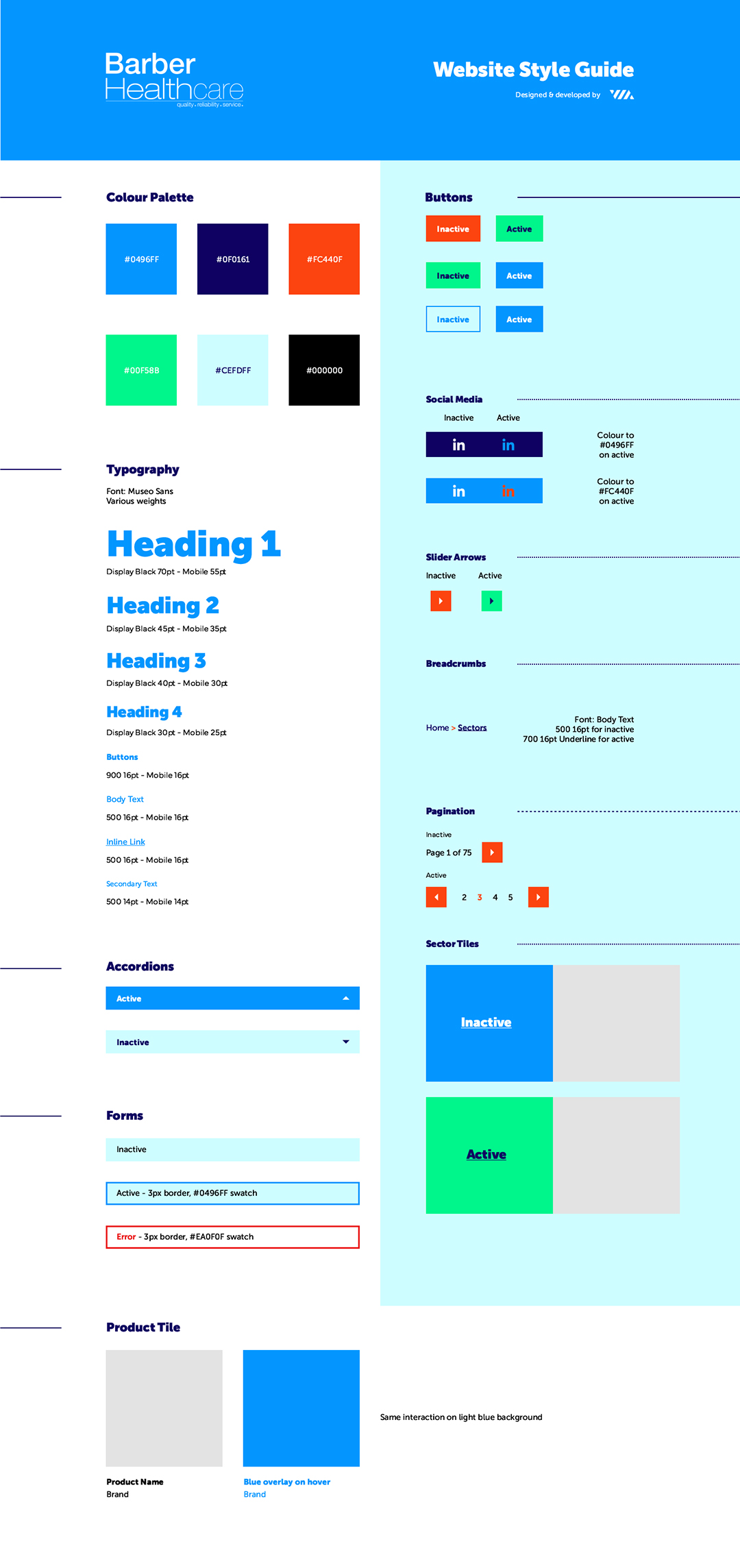 Crafting a web design styleguide to ensure all graphic assets are on point image